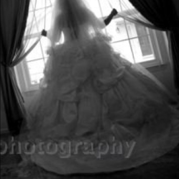 Wedding gown custom made ballgown - Picture 5 of 5